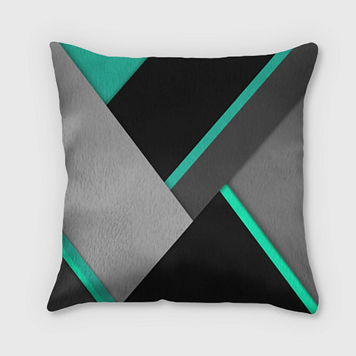 Подушка квадратная Multicoloured / 3D-принт – фото 2