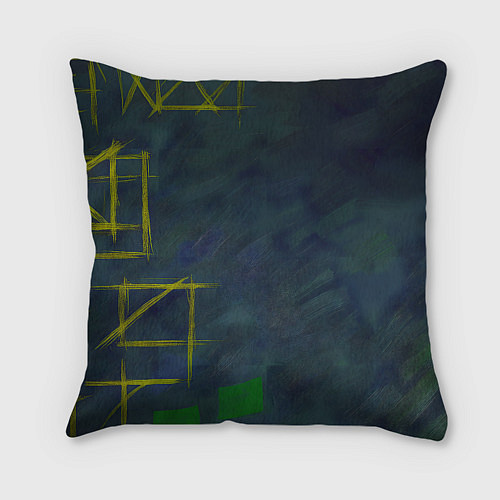 Подушка квадратная Джейн Доу из ззз / 3D-принт – фото 2