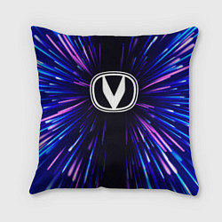 Подушка квадратная Changan neon energy, цвет: 3D-принт