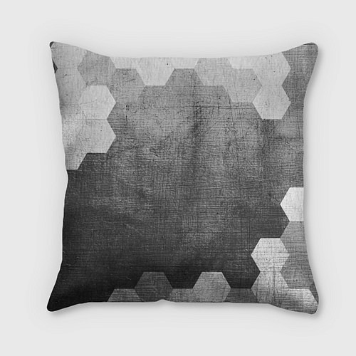 Подушка квадратная Stumble Guys - grey gradient / 3D-принт – фото 2