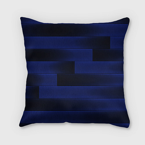 Подушка квадратная Color blue square / 3D-принт – фото 2