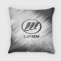 Подушка квадратная Lifan - white gradient