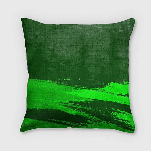 Подушка квадратная Elden Ring - green gradient посередине / 3D-принт – фото 2