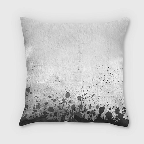 Подушка квадратная Infiniti - white gradient посередине / 3D-принт – фото 2