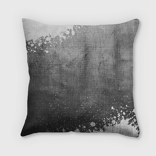 Подушка квадратная Marilyn Manson - grey gradient / 3D-принт – фото 2
