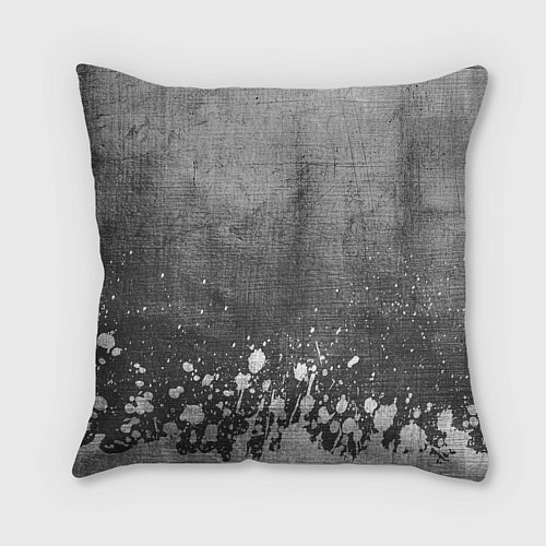 Подушка квадратная Nazareth - grey gradient посередине / 3D-принт – фото 2