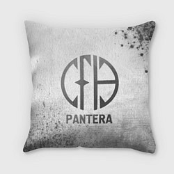 Подушка квадратная Pantera - white gradient, цвет: 3D-принт