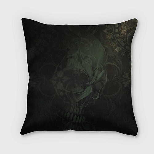 Подушка квадратная Командир скелетов / 3D-принт – фото 2