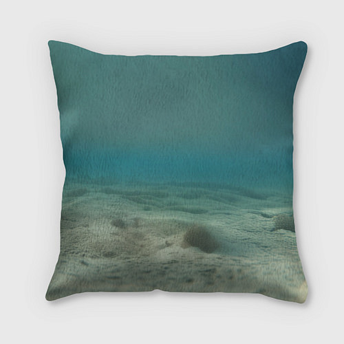 Подушка квадратная Рыба - Александр / 3D-принт – фото 2