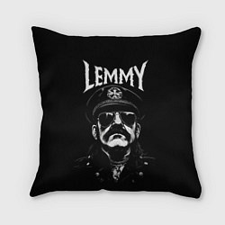 Подушка квадратная Motorhead - lemmy