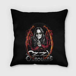 Подушка квадратная Ozzy Osbourne with wings