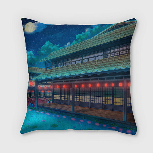 Подушка квадратная Милашка Сиратори Айра Дандадан / 3D-принт – фото 2