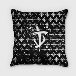 Подушка квадратная Doom x farcry game, цвет: 3D-принт