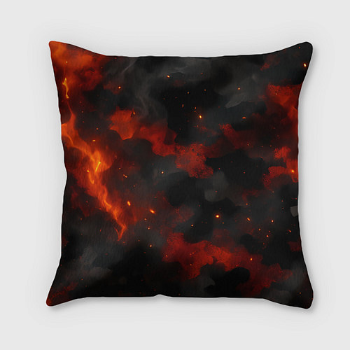 Подушка квадратная Главный на кухне - кастрюля / 3D-принт – фото 2