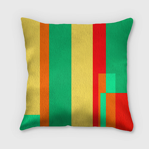 Подушка квадратная Пират поп-арт / 3D-принт – фото 2