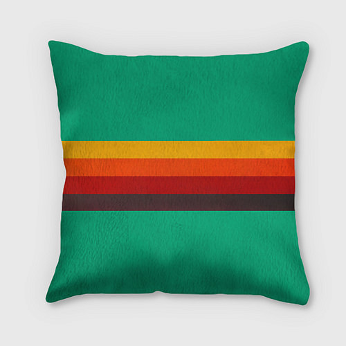 Подушка квадратная Поп-арт автобус ГЗА-651 / 3D-принт – фото 2