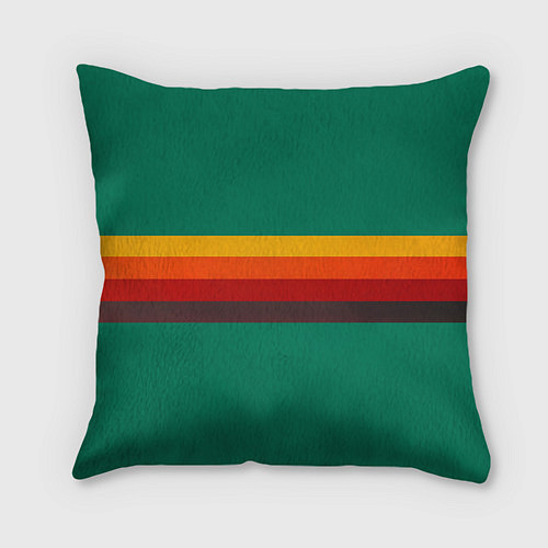 Подушка квадратная Ретро автобус ПАЗ-672 / 3D-принт – фото 2