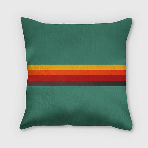 Подушка квадратная Ретро автобус ЗИС-154 поп-арт / 3D-принт – фото 2