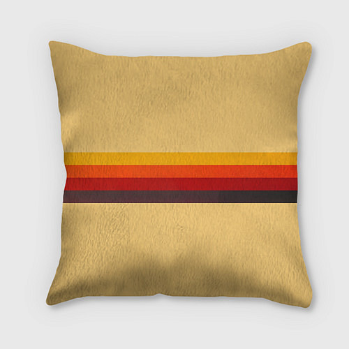 Подушка квадратная Ретро автобус ЗИС-127 поп-арт / 3D-принт – фото 2