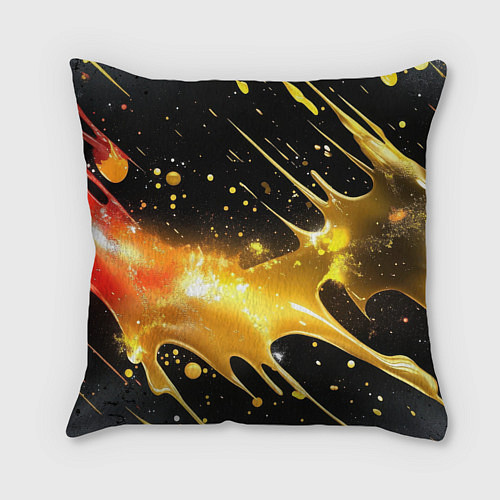 Подушка квадратная Саша не следует правилам - Саша их устанавливает / 3D-принт – фото 2