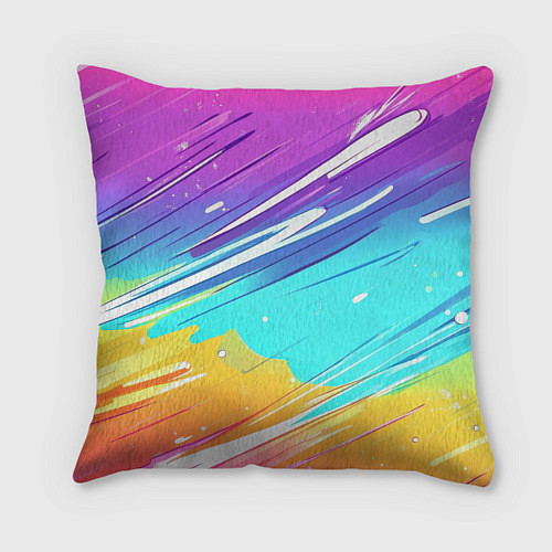 Подушка квадратная Медаль Саша номер один / 3D-принт – фото 2