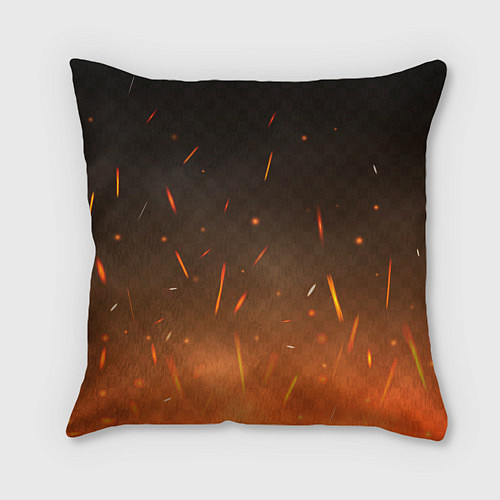 Подушка квадратная Саня - легенда района / 3D-принт – фото 2