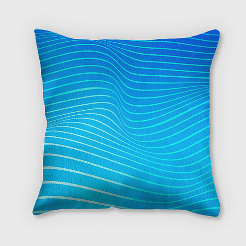 Подушка квадратная Никто не идеален кроме Саши / 3D-принт – фото 2