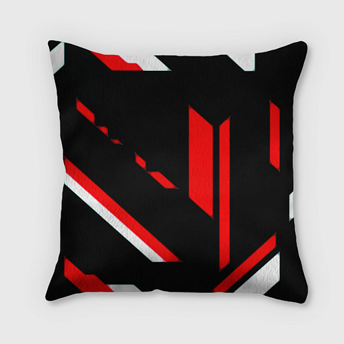 Подушка квадратная Arsenal geometry steel / 3D-принт – фото 2