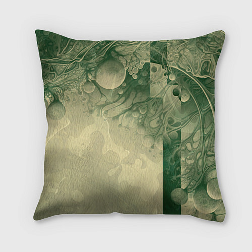 Подушка квадратная Мощный бронированный хищник / 3D-принт – фото 2