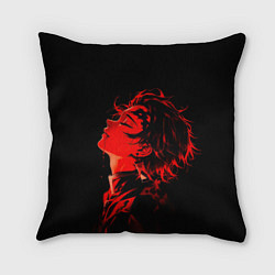 Подушка квадратная Клинок, рассекающий демонов Танддиро, цвет: 3D-принт