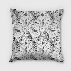 Подушка квадратная Бузулукский бор, цвет: 3D-принт