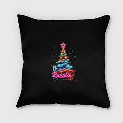 Подушка квадратная Christmas tree gifts, цвет: 3D-принт