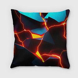 Подушка квадратная Split, цвет: 3D-принт