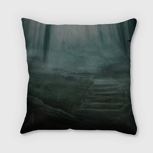 Подушка квадратная Франкенштейн свинья невеста / 3D-принт – фото 2