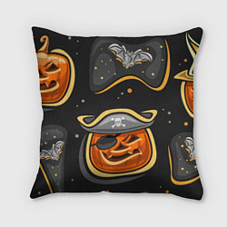 Подушка квадратная Пиратский хэллоуин, цвет: 3D-принт