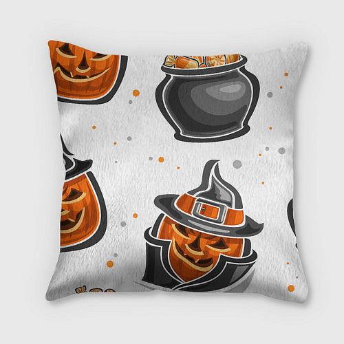 Подушка квадратная Candy halloween / 3D-принт – фото 2