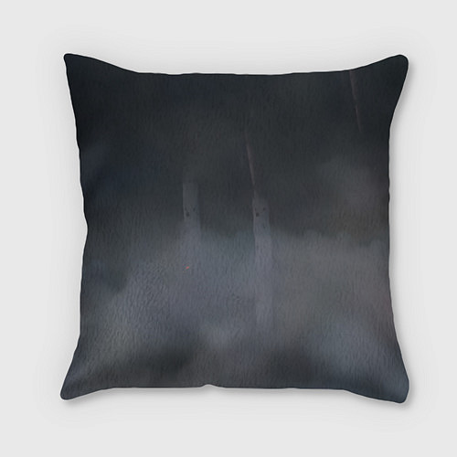 Подушка квадратная Летящая лошадь с искрами / 3D-принт – фото 2