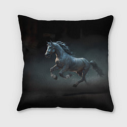 Подушка квадратная Конь бегун