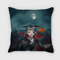Подушка квадратная Вампирша МаоМао - Монолог Фармацевта аниме Хэллоуи