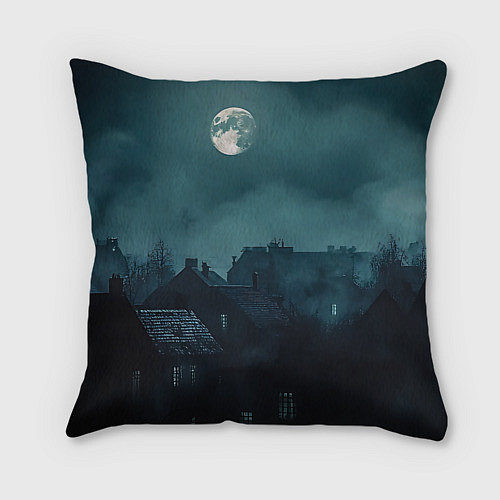 Подушка квадратная Вампирша МаоМао - Монолог Фармацевта аниме Хэллоуи / 3D-принт – фото 2