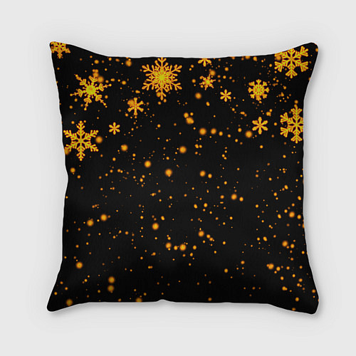 Подушка квадратная Пылающая лошадь / 3D-принт – фото 2