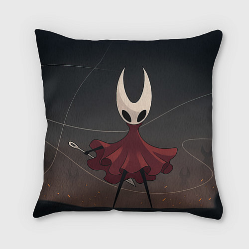 Подушка квадратная Hollow Knight - Silksong / 3D-принт – фото 2