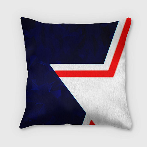 Подушка квадратная Бавария звезды геометрия / 3D-принт – фото 2