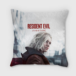 Подушка квадратная Грейс Эшкрофт Resident evil requiem