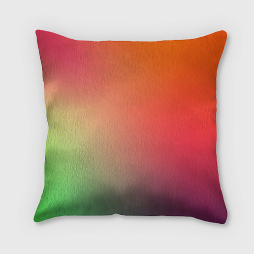 Подушка квадратная Color multicolored / 3D-принт – фото 2