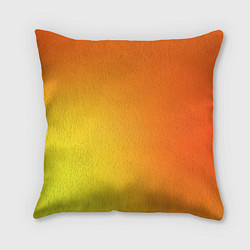 Подушка квадратная Color orange red