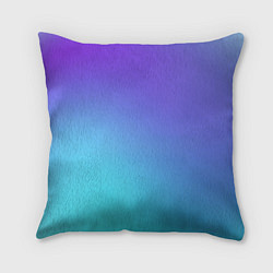 Подушка квадратная Color multi-colored gradient, цвет: 3D-принт