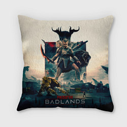 Подушка квадратная Персонажи из Хищник планета смерти