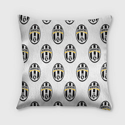 Подушка квадратная Juventus Pattern, цвет: 3D-принт