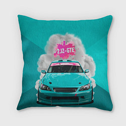 Подушка квадратная 2 JZ GTE, цвет: 3D-принт